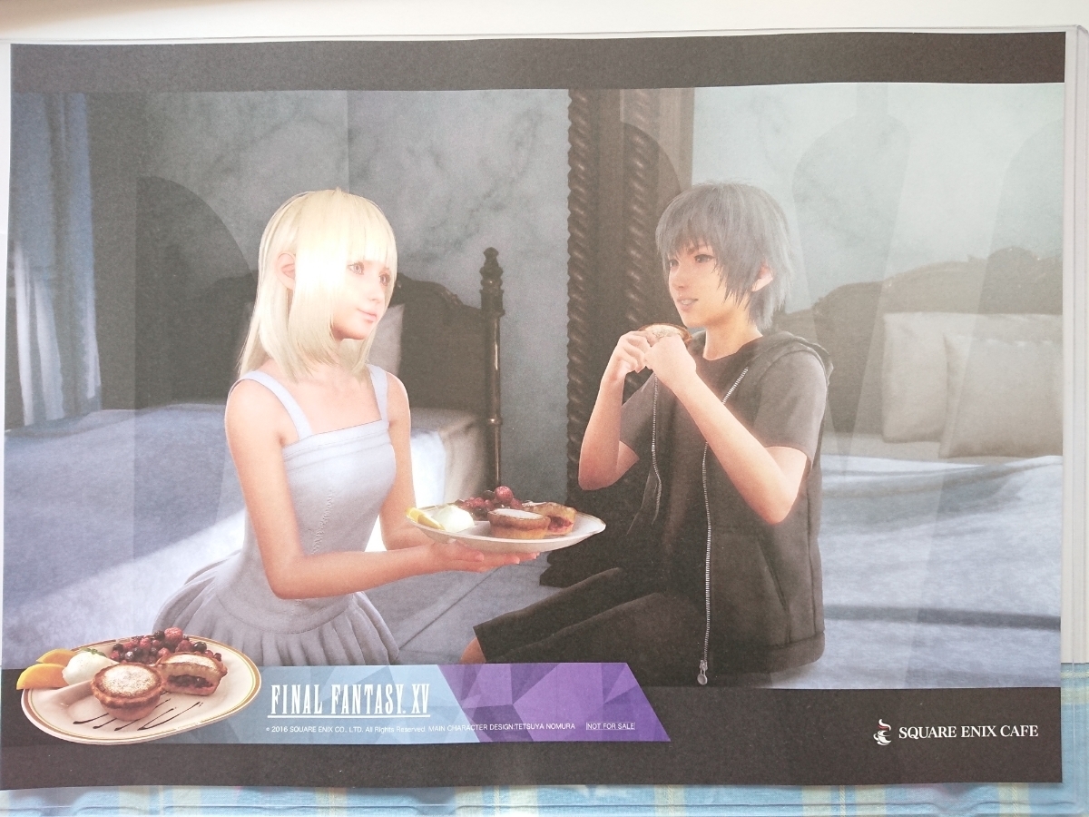 ファイナルファンタジーXV FF15 スクエニカフェ 特典ランチョン