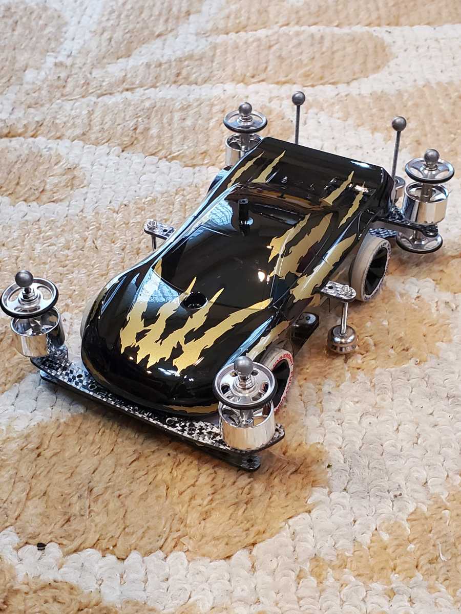 ミニ四駆　MSフレキ　TRFレーシングjr　完成品 ミニ四駆 MSフレキ TRFレーシングjr 完成品