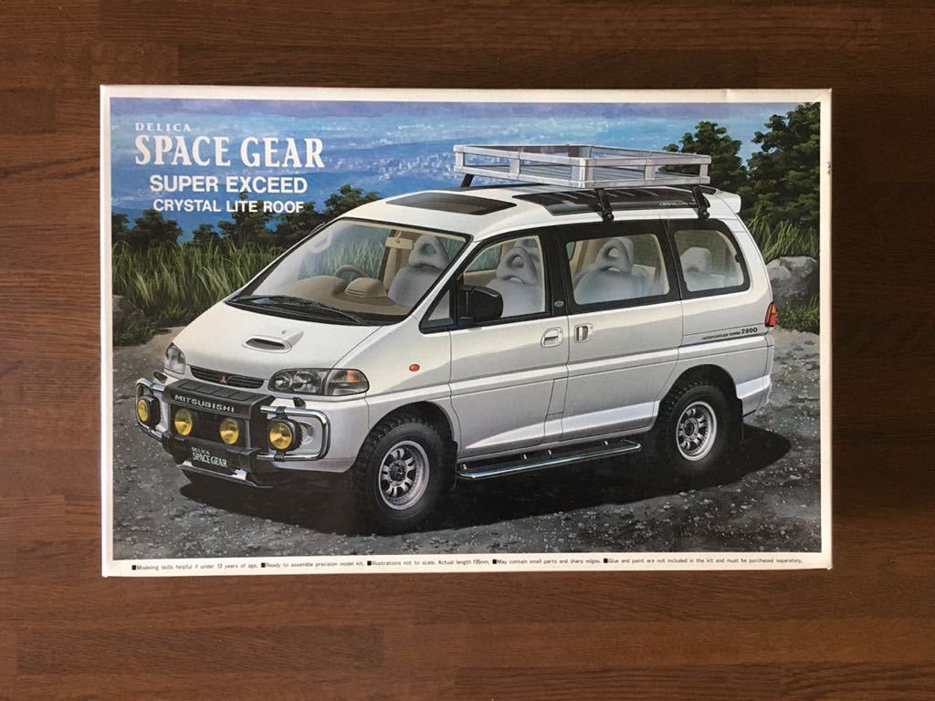 1⁄24 デリカ アオシマ | DELICA 未組立 三菱 スターワゴン Aoshima