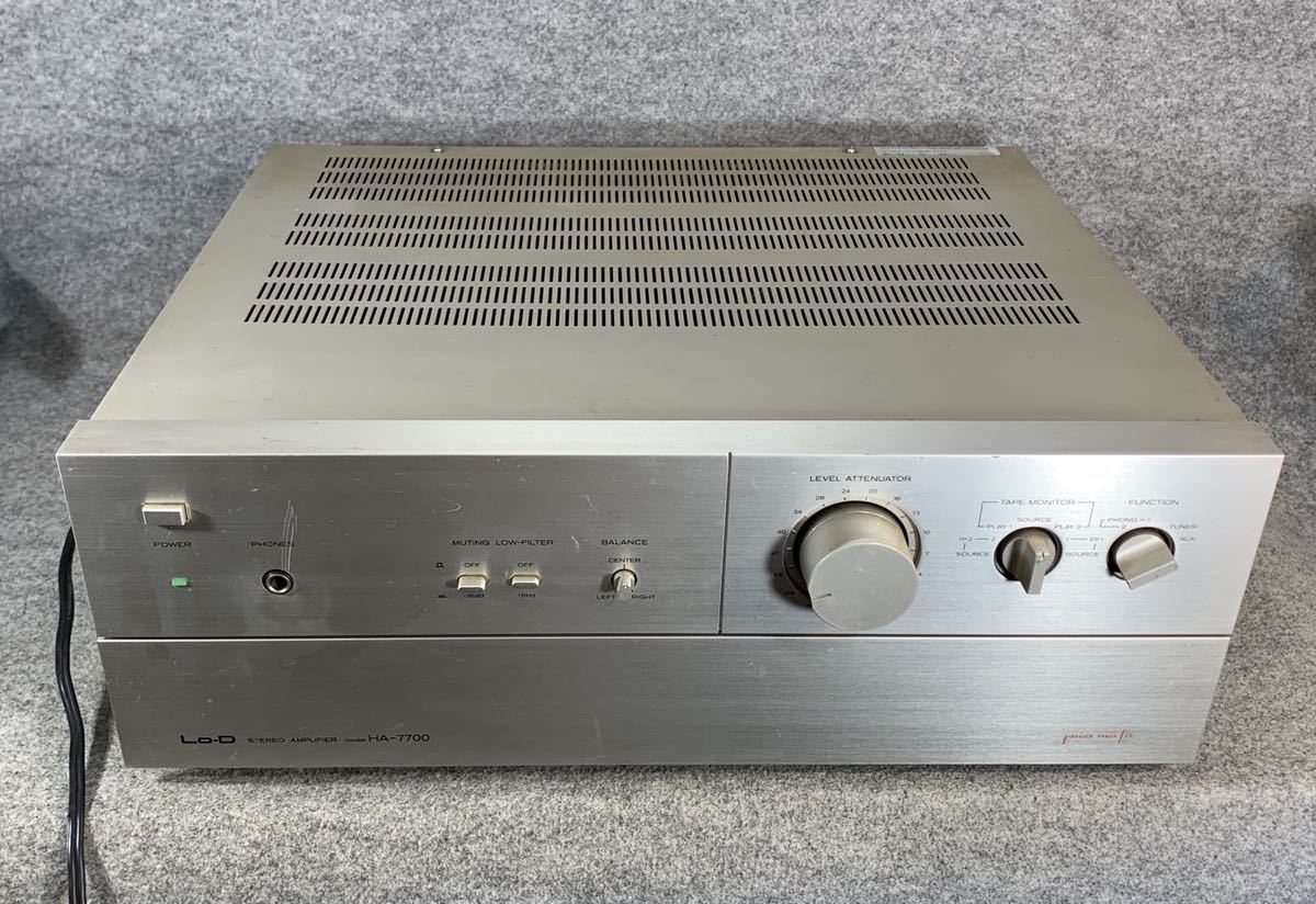 Lo-D 日立 HA-7700 プリメインアンプ 専門業者レストア済 完動品｜Yahoo!