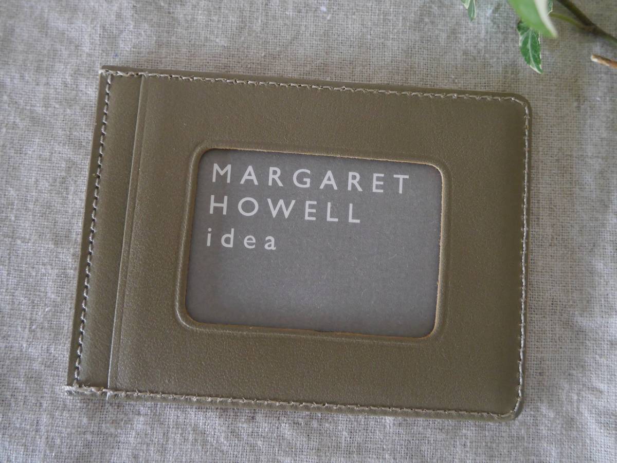 J16 Margaret Howell Idea マーガレットハウエル アイデア 薄型 パスケース 定期入れ カード入れ 通学 通勤 送料120円 中古 58 の落札情報詳細 ヤフオク落札価格情報 オークフリー スマートフォン版