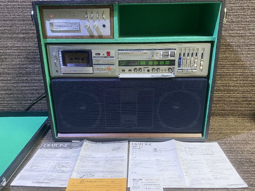 希少！ ダイヤトーンメタル対応ラジカセ初イコライザー搭載！ JR-911