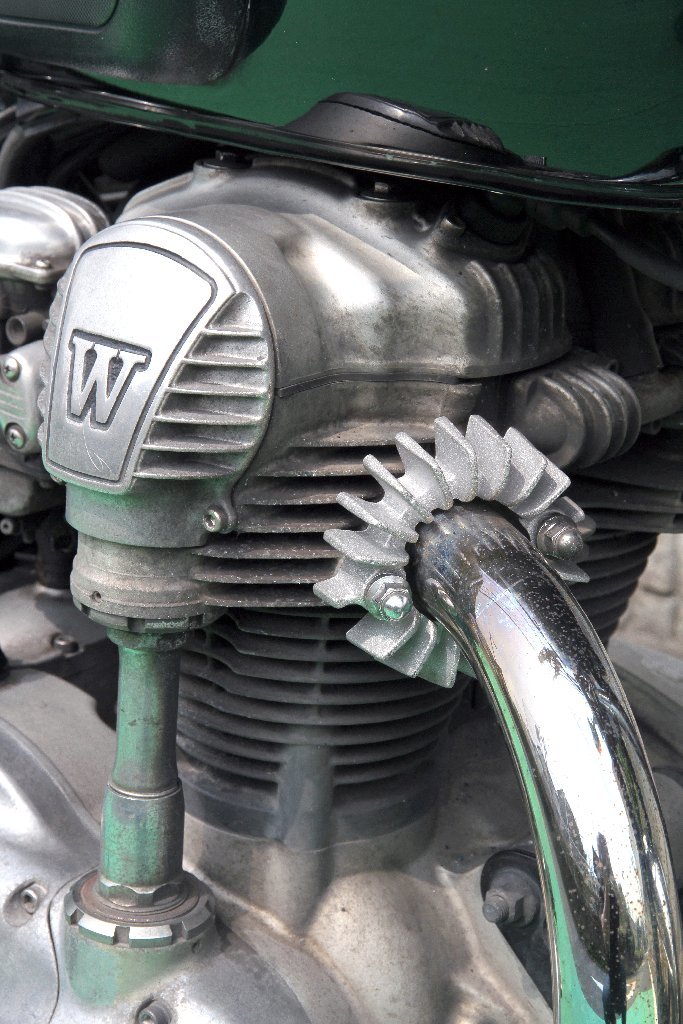 W800 エキゾーストフランジマフラーフランジ