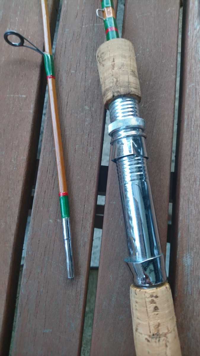 バンブーロッド スピニング オールド ビンテージ タックル バス トラウト 渓流 管理釣り場 キャンプ などに の落札情報詳細 ヤフオク落札価格情報 オークフリー スマートフォン版
