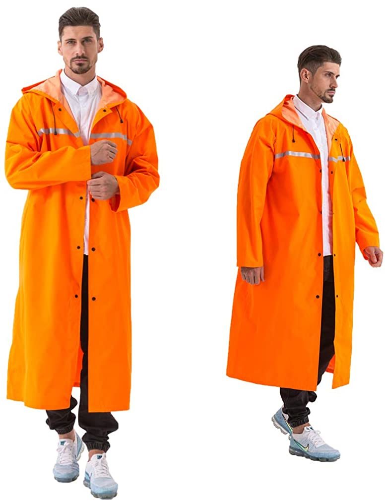 未使用 訳あり Pahajim メンズ レインコート レディース 防水 自転車 通勤 雨具 レインウェア バイク 男女兼用 軽量 橙色 Xl の落札情報詳細 ヤフオク落札価格情報 オークフリー スマートフォン版