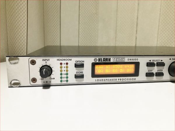 KLARK-TEKNIK DN8000 スピーカープロセッサー 2in/5out 現状品の落札 