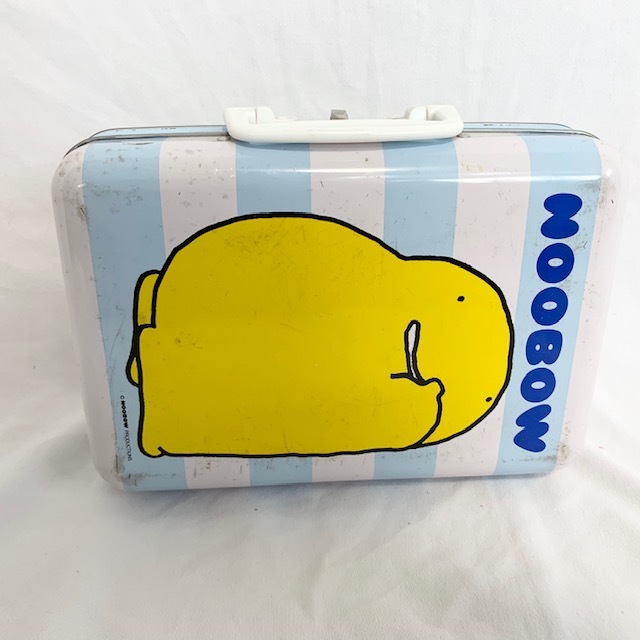08g001 非売品 Noobow ヌーボー 森永製菓 昭和 レトロ 缶バッグ 缶 ケース エアインチョコ ぬーぼー の落札情報詳細 ヤフオク落札価格情報 オークフリー スマートフォン版
