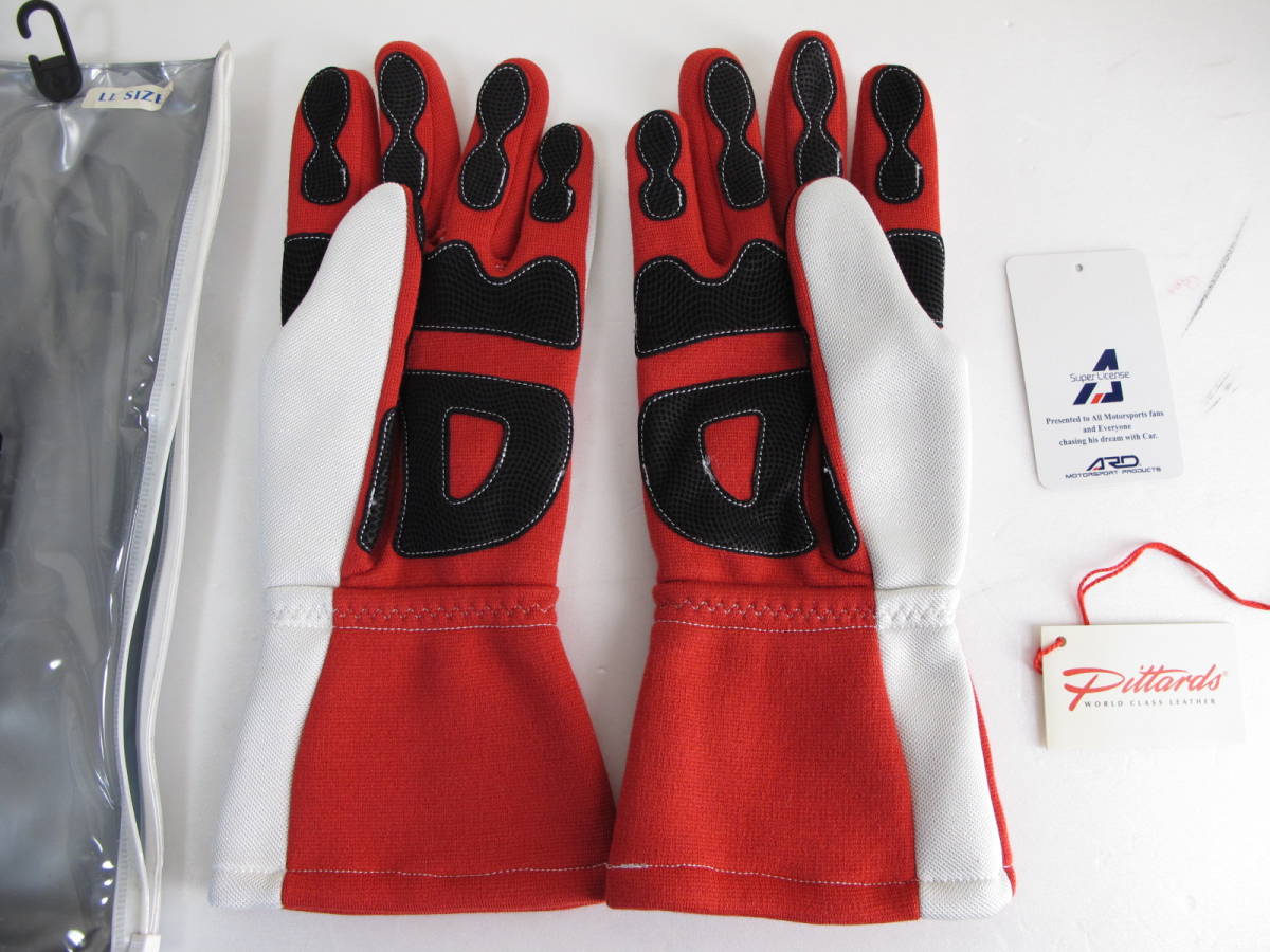 ARD×TOYOTA 86 レーシンググローブ 赤 Mサイズ 新品】☆ ARD ☆ レーシンググローブ サイズLL レッド 未使用新品