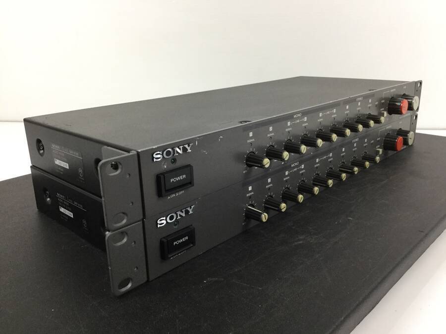 SONY SRP-X100 オーディオミキサー(2台セット)☆現状品の落札情報詳細