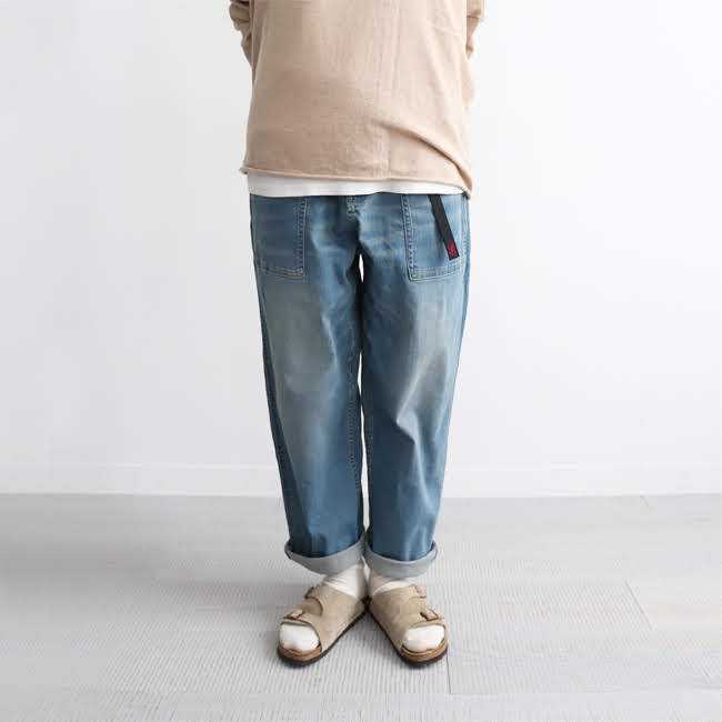 新品 Gramicci グラミチ Denim Loose Tapered Pants デニム ルーズテーパードパンツ メンズサイズ の落札情報詳細 ヤフオク落札価格情報 オークフリー スマートフォン版