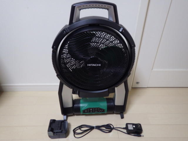 HITACHI UF18DSALコードレスファン扇風機（HiKOKI 日立工機