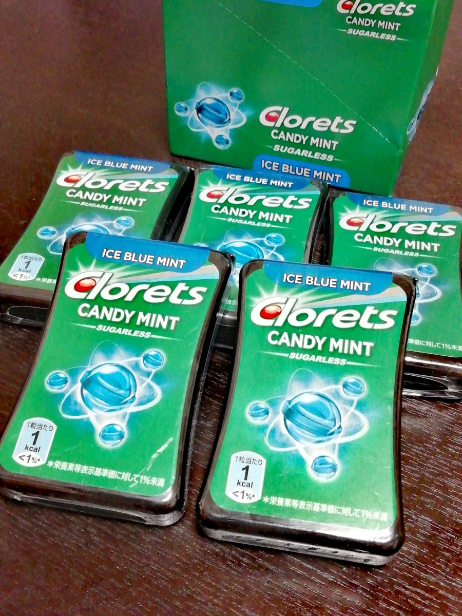 新品 訳あり 5個 賞味期限8月 クロレッツ Ice Blue Mint キャンディミント シュガーレス アイスブルーミント の落札情報詳細 ヤフオク落札価格情報 オークフリー スマートフォン版