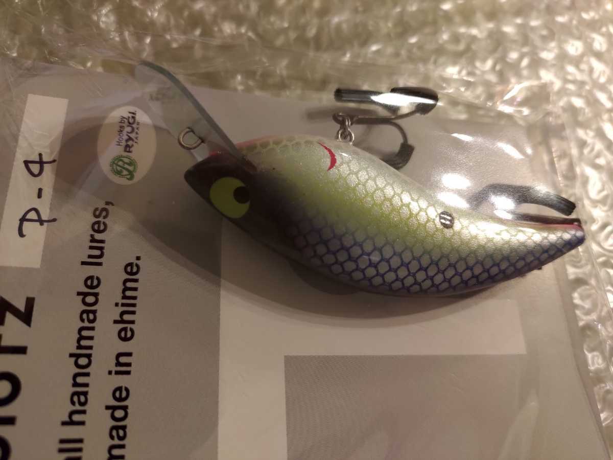新品】plotz lure p-4 ハンドメイド クランク リドルベイツ モンキー