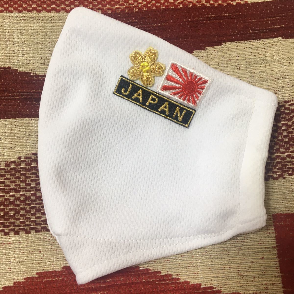 新品 旭日旗 金桜 Japanワッペン黒 一体型立体マスクカバー 接触冷感素材 スポーツ観戦 ミリタリー ウォーキング ジョキング ジム の落札情報詳細 ヤフオク落札価格情報 オークフリー スマートフォン版