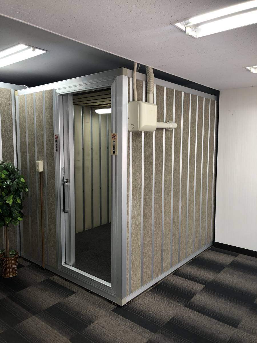 サウンドジャパン 本格的な防音室 45db 換気扇付 外寸 幅1 0 奥行2 780 高さ2 0mm 解体済み 自社配送 直接お引き取り限定 埼玉 A の落札情報詳細 ヤフオク落札価格情報 オークフリー スマートフォン版
