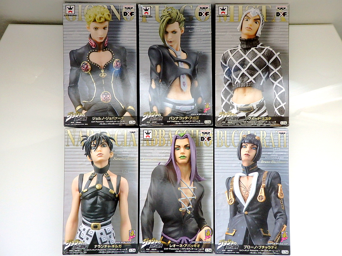 ☆ジョジョ/DXフィギュア Passione ブチャラティチーム vol.2/全6種