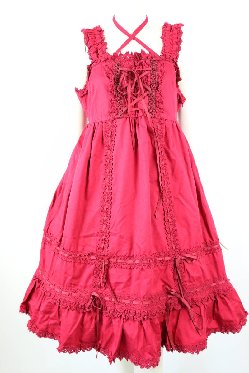 BABY ベビードールjsk エンジ 赤