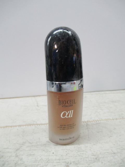 新品】未使用/38mlWamiles BIO CELL VITALIZER αⅡ 美容液 ワミレス