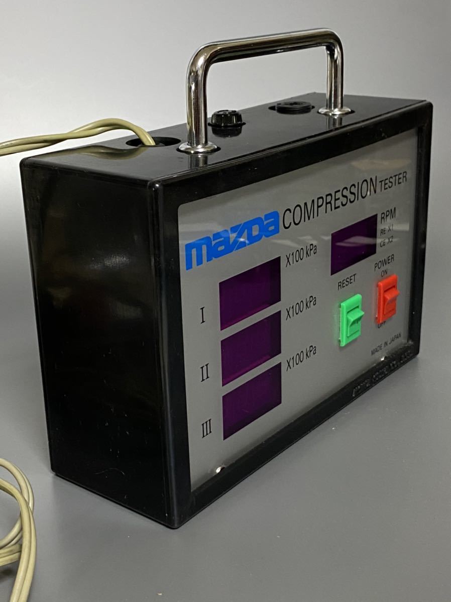 【計測器】希少 MAZDA マツダ純正 ロータリーエンジン コンプレッションテスター COMPRESSION TESTER ミネベア TRANSDUCER の落札情報詳細 ヤフオク落札価格