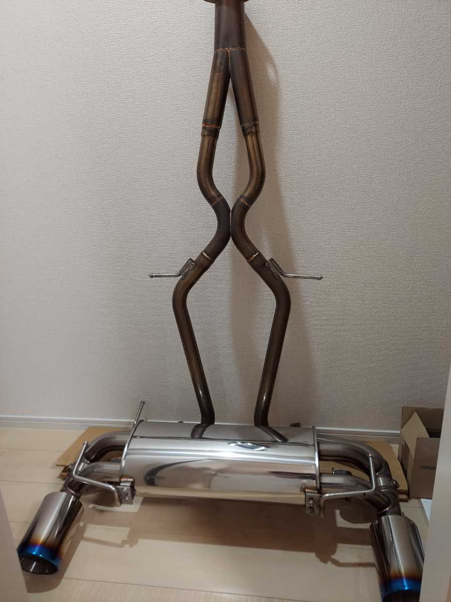 パワークラフト Z34可変式マフラー ハイブリッドエキゾースト 感じとれる