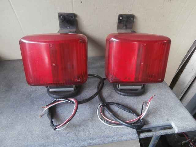 パトライト LED 赤色警告灯 LAB-12F LAB-12T 動作OK 12V用  