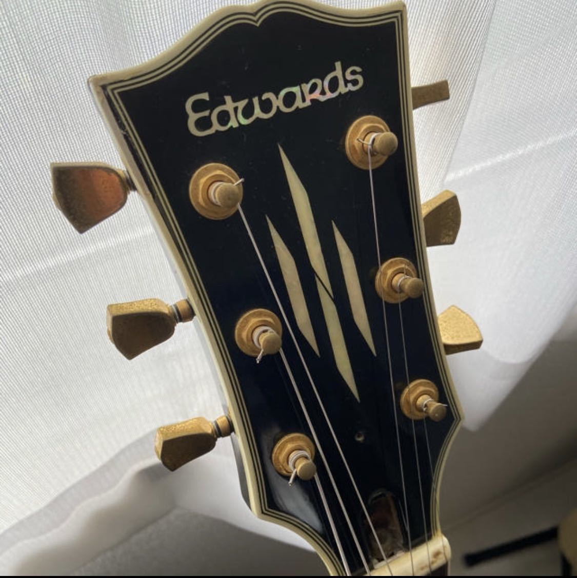 ジャンク Edwards E-LP-105CE EMG81ピックアップ搭載 レスポール