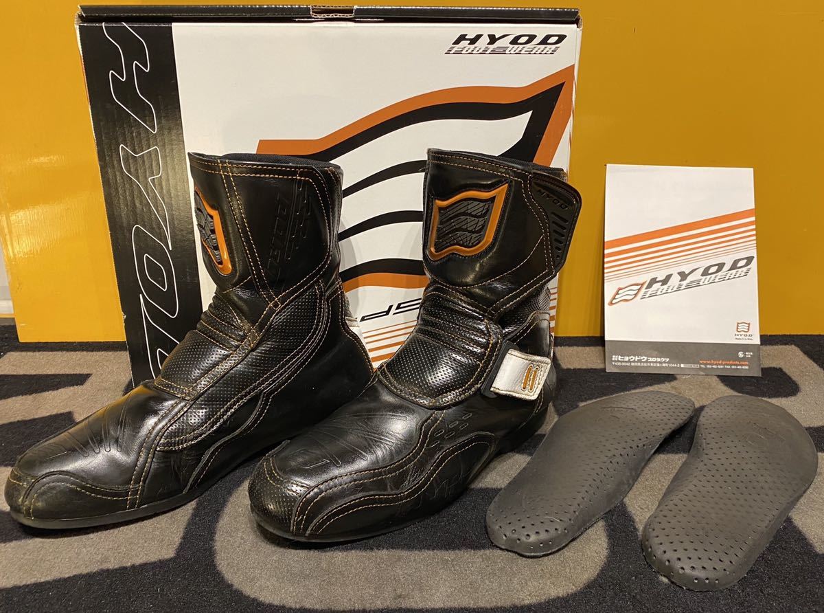 HYOD ヒョウドウ BOLGA ボルガ ST-X D3O ライディングブーツ HYOD ブーツ BOLGA EVO ST-X D3O