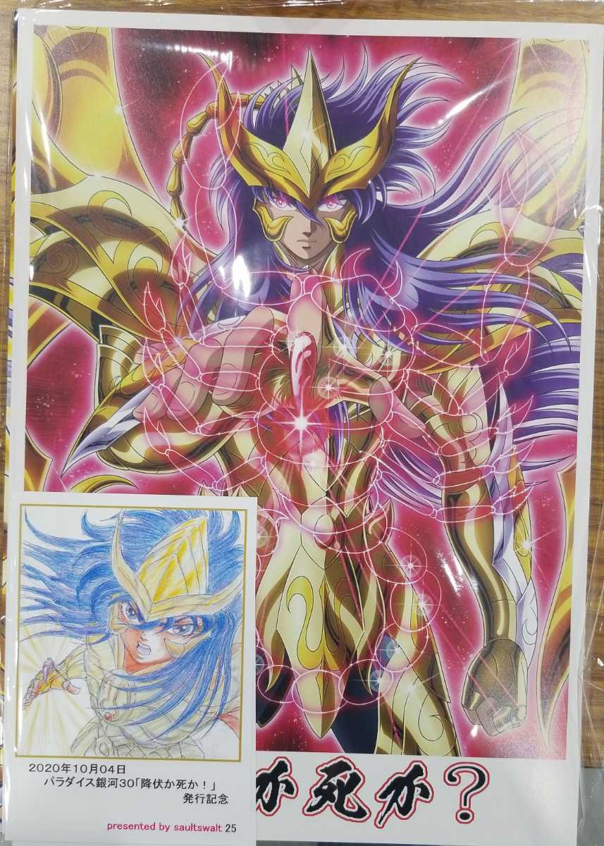 未使用 スタジオザルツウェルツ その7 聖闘士星矢 井上栄作色紙画集3 未使用 スタジオザルツウェルツ その7 聖闘士星矢 井上栄作 色紙