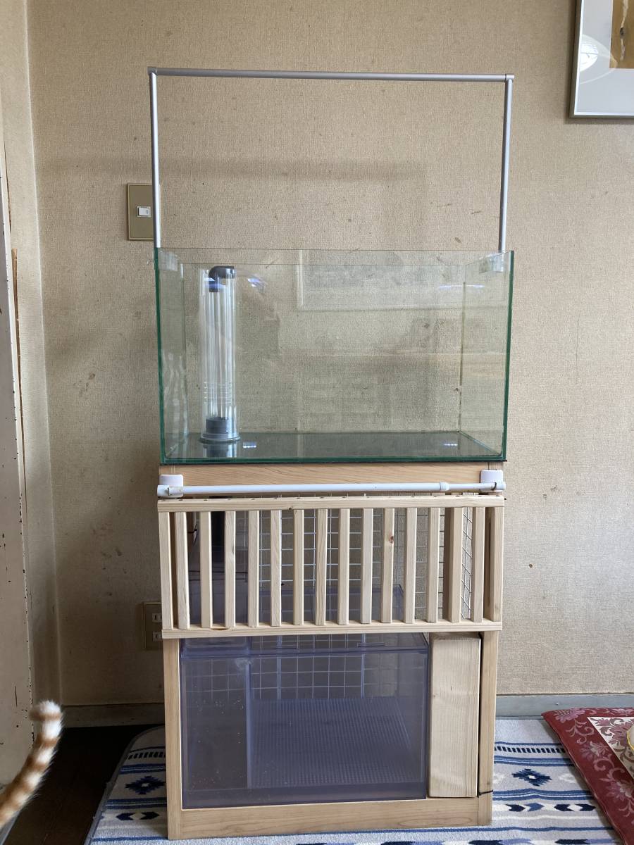 中古 クロミス６０オーバーフロー水槽セット ライトスタンド 千葉県松戸市引取限定 の落札情報詳細 ヤフオク落札価格情報 オークフリー スマートフォン版