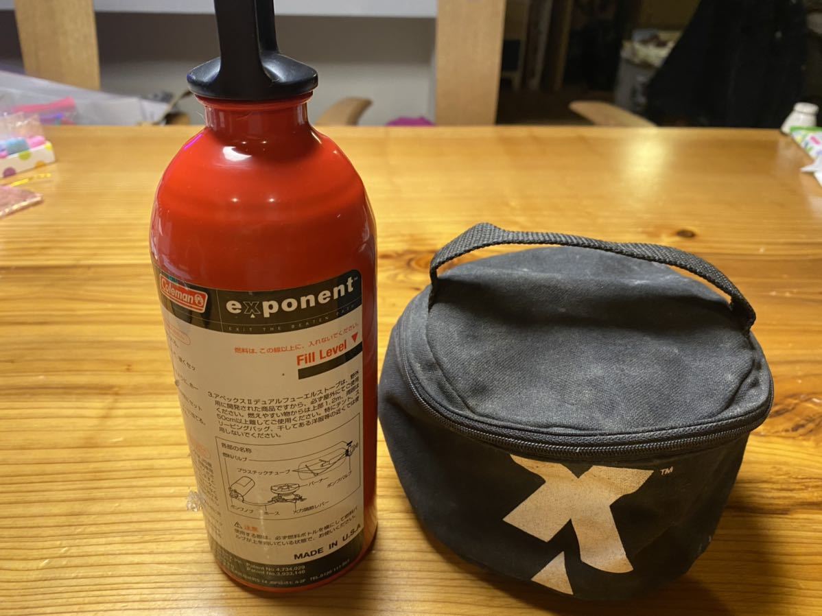 Coleman Exponent Multi-Fuel Stove　ジャンク Coleman コールマン exponent APEX Ⅱ DUAL FUEL STOVE ジャンク品の