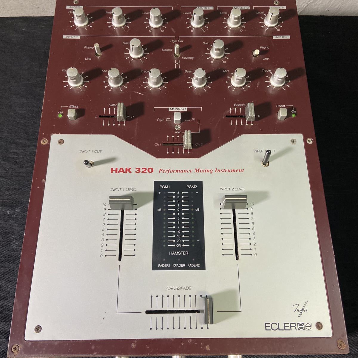 ジャンク ECLER HAK-320 DJ エクラー ミキサー ジャンク ECLER HAK-320 DJ エクラー ミキサー