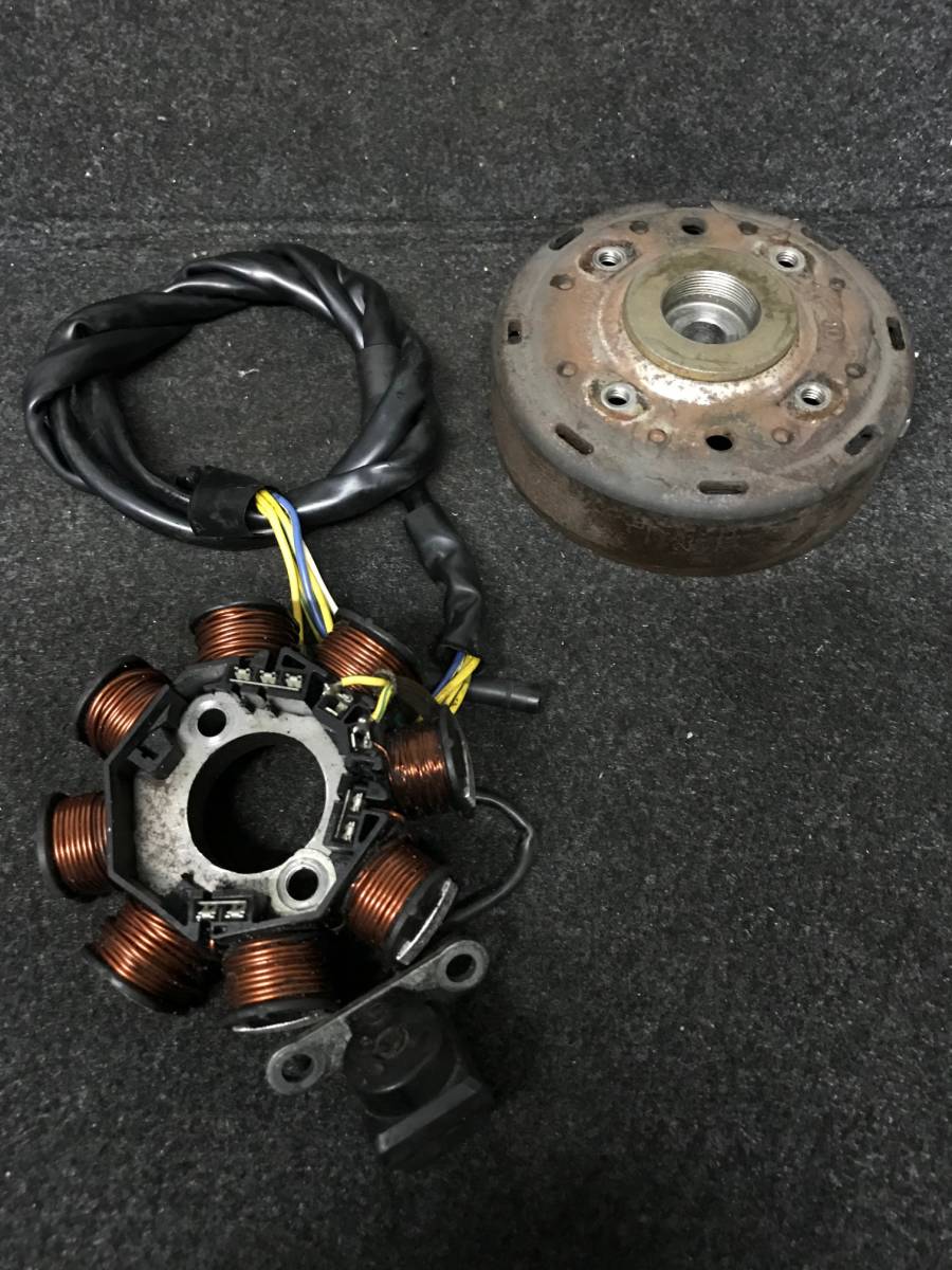ジャイロキャノピーTA02 後期ジェネレーター □TA02ジャイロキャノピー後期最終型 純正ジェネレーター/フライ