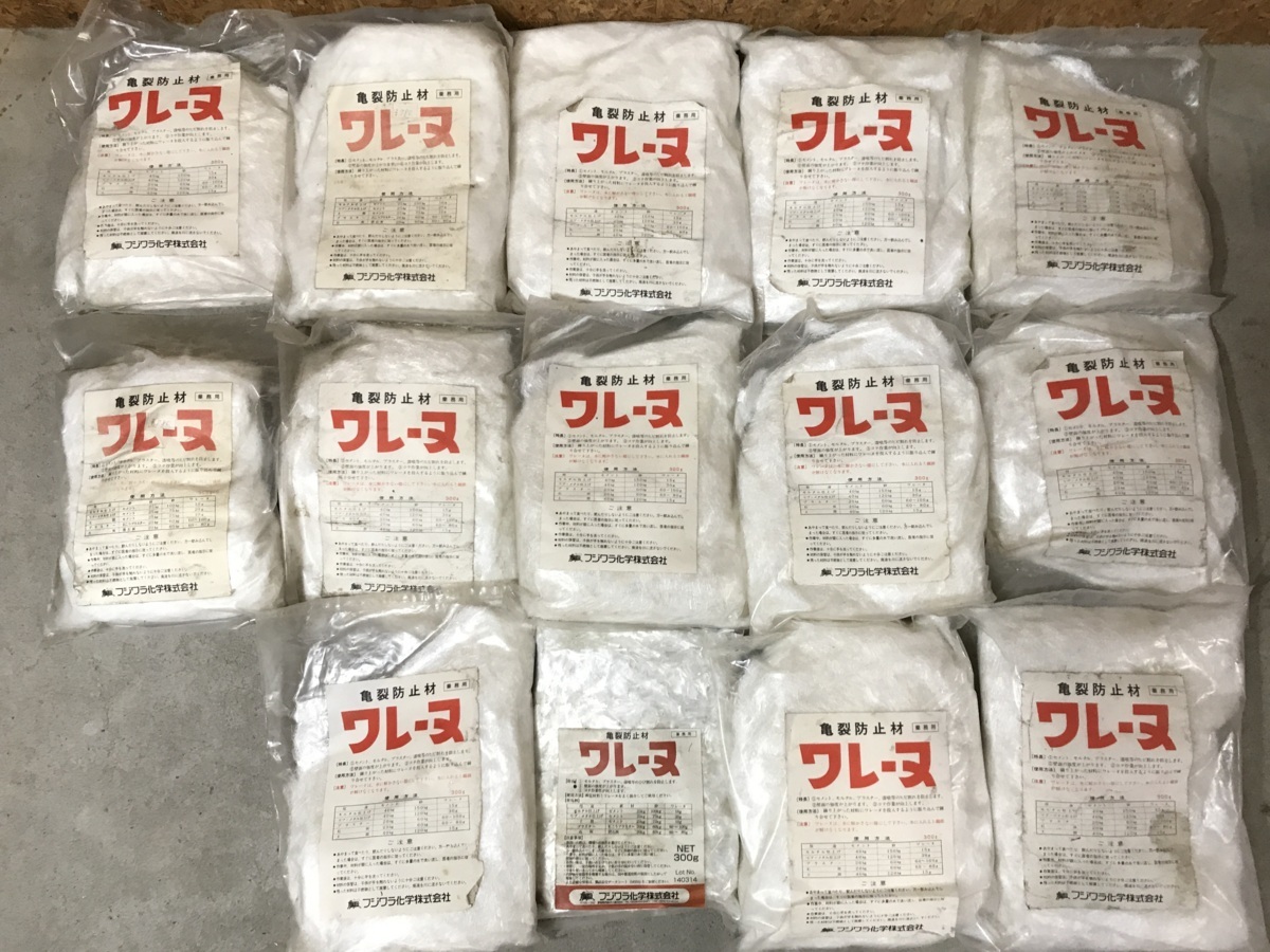 新品 建材屋引上げ品 フジワラ化学 亀裂防止剤 ワレーヌ 300g 14個まとめて セメント モルタル 漆喰等のヒビ割れ防止 の落札情報詳細 ヤフオク落札価格情報 オークフリー スマートフォン版