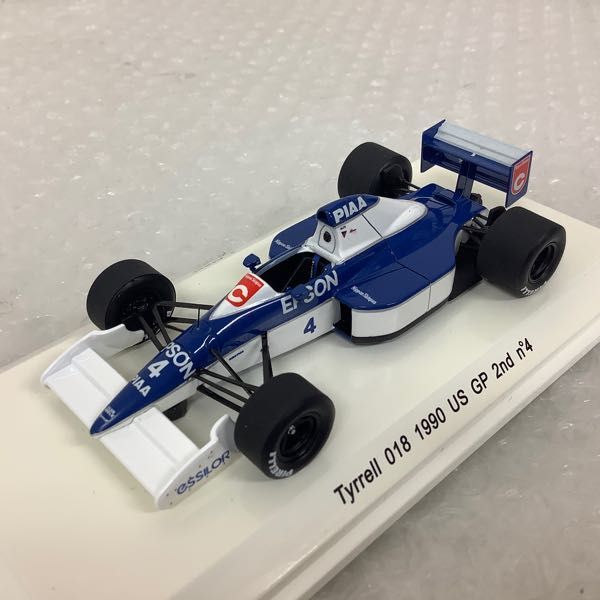 1/43 ティレル018 #4 ジャンアレジ　1990 アメリカGP 2nd 1/43 ティレル018 #4 ジャンアレジ 1990 アメリカGP 2nd - メルカリ