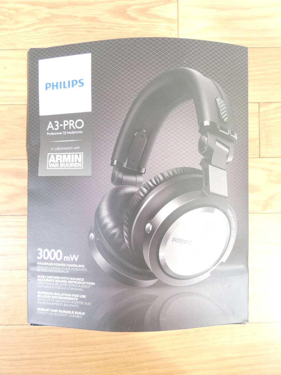 PHILIPS フィリップス A3PRO ヘッドフォン DJ機材 ARMIN 音響機器 80 の落札情報詳細 ヤフオク落札価格情報