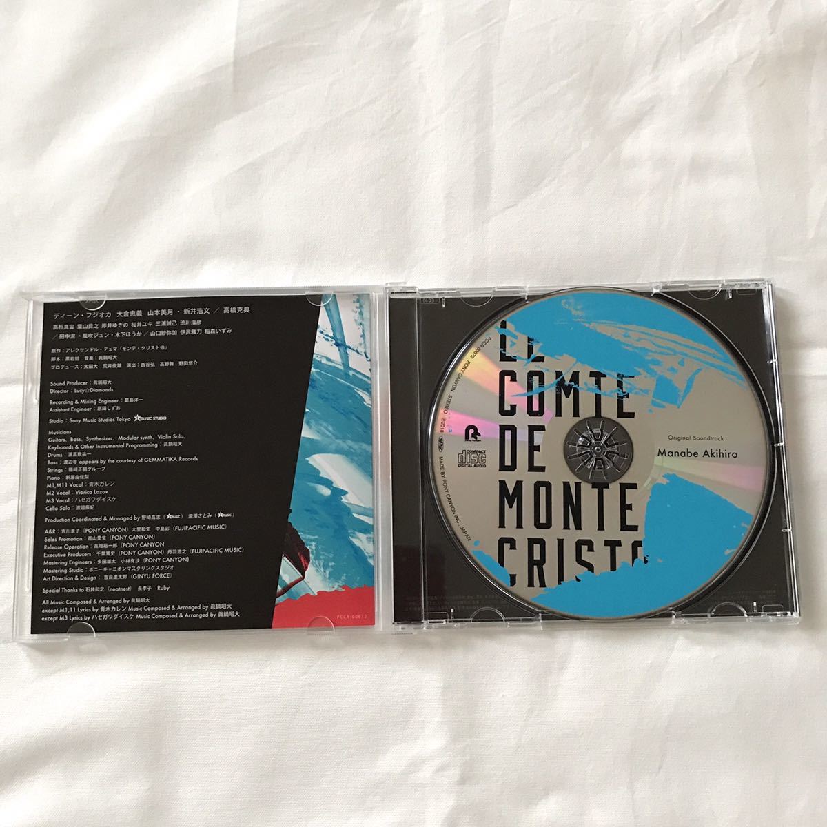 モンテ クリスト伯 華麗なる復讐 オリジナルサウンドトラック サントラ Cd ディーン フジオカ の落札情報詳細 ヤフオク落札価格情報 オークフリー スマートフォン版