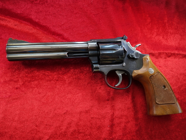 マルシン S&W M586 6インチ モデルガン 木製グリップ マルシン S&W