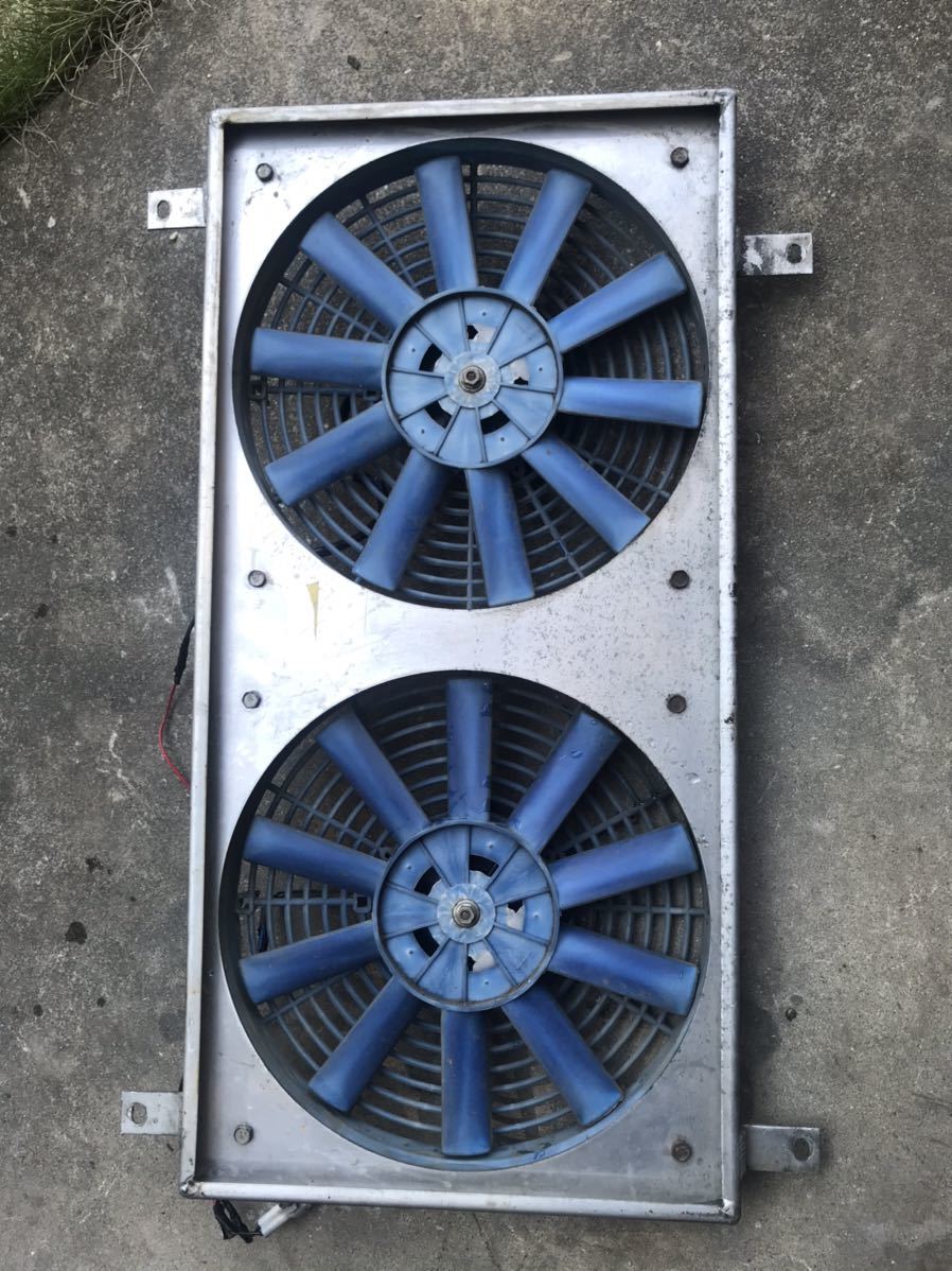 NA ロードスター アルミ 電動 ファン シュラウド ラジエター NA6CE