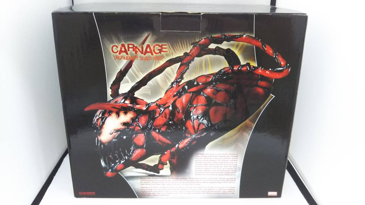 CARNAGE カーネイジ LEGENDARY SCALE BUST MARVEL マーベル 胸像 