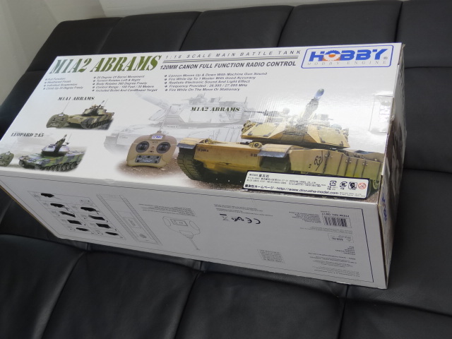 童友社 1/16 M1A2 エイブラムス イラク駐留米軍仕様 フル塗装