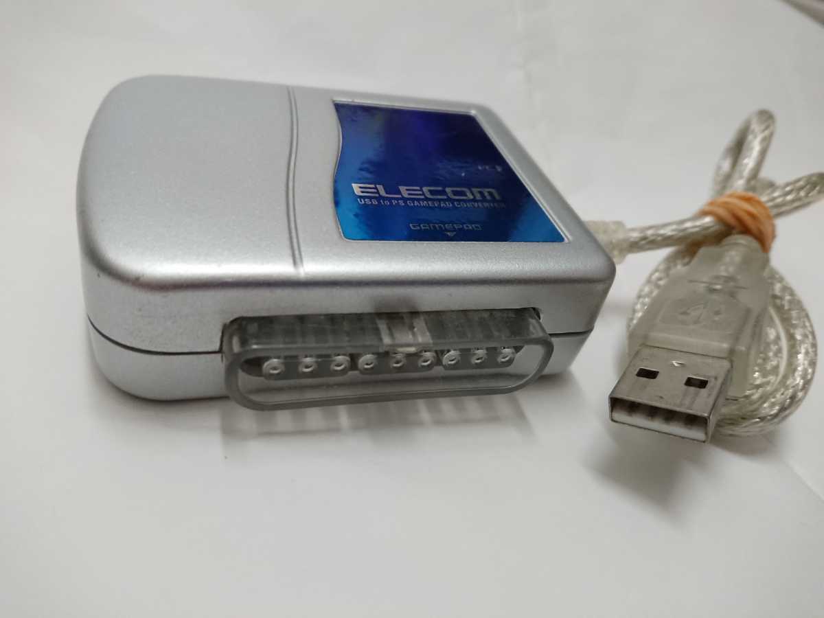 Usbtops Ps2ゲームパッドコンバータelecom Jc Ps101usv の落札情報詳細 ヤフオク落札価格情報 オークフリー スマートフォン版