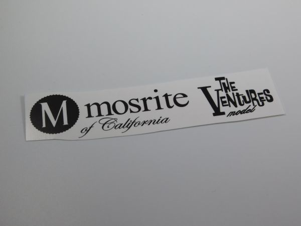 モズライト・ベンチャーズロゴモデル （値下げしました） 新品】【アウトレット】Mosrite Ventures ロゴ デカール モズライト
