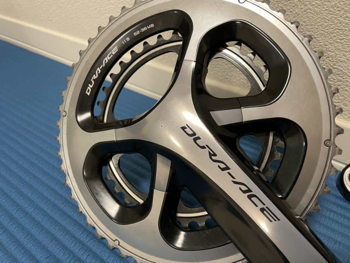 シマノ デュラエース コンパクトクランク - www.vetrepro.fr 安いアウトレット 52-36 クランクセット 9000 デュラエース シマノ パーツ