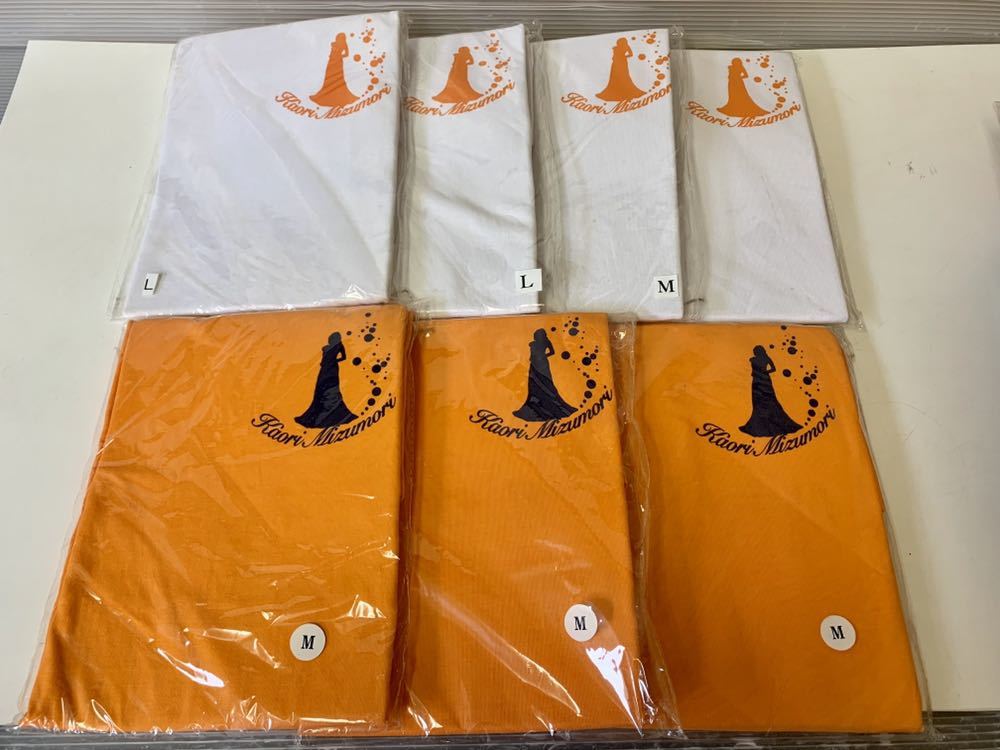 水森かおり 公式コンサートグッズ Tシャツ/ポロシャツ/ハッピ/キャップ