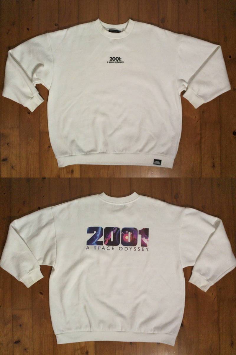ニコアンド Niko And 01年宇宙の旅 A Space Odyssey スウェット トレーナー プルオーバー オーバーサイズ 4 白 ホワイト の落札情報詳細 ヤフオク落札価格情報 オークフリー スマートフォン版