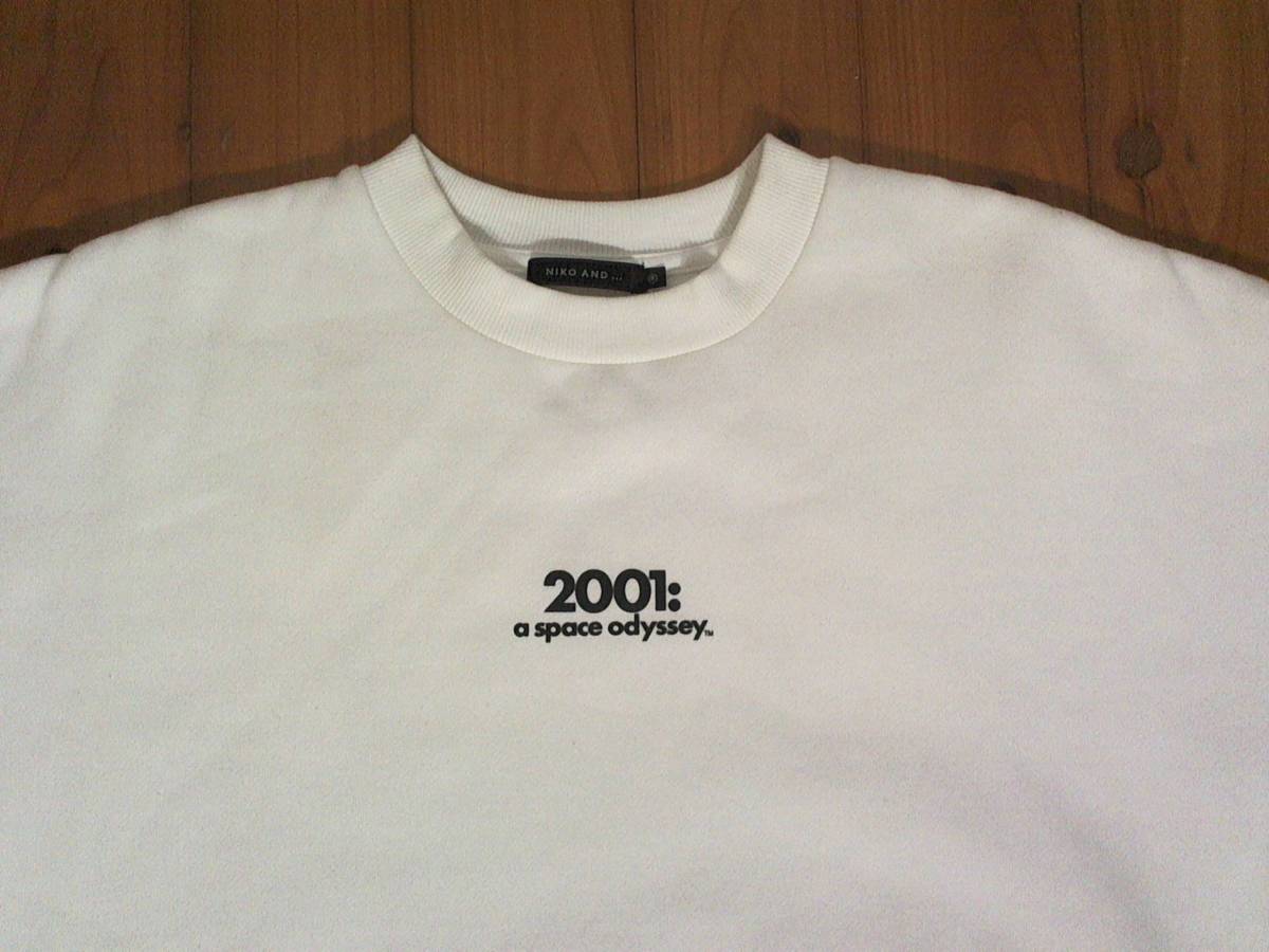 ニコアンド Niko And 01年宇宙の旅 A Space Odyssey スウェット トレーナー プルオーバー オーバーサイズ 4 白 ホワイト の落札情報詳細 ヤフオク落札価格情報 オークフリー スマートフォン版