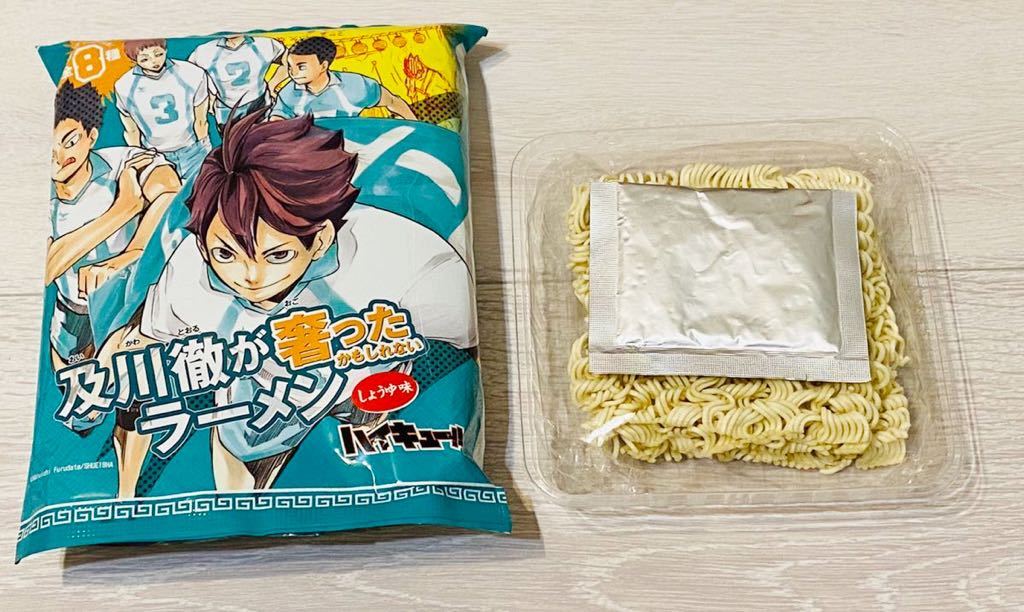 ハイキュー‼︎ 及川が奢ったかもしれないラーメン　ステッカー　及川 ハイキュー 及川が奢ったかもしれないラーメン ジャンプショップ