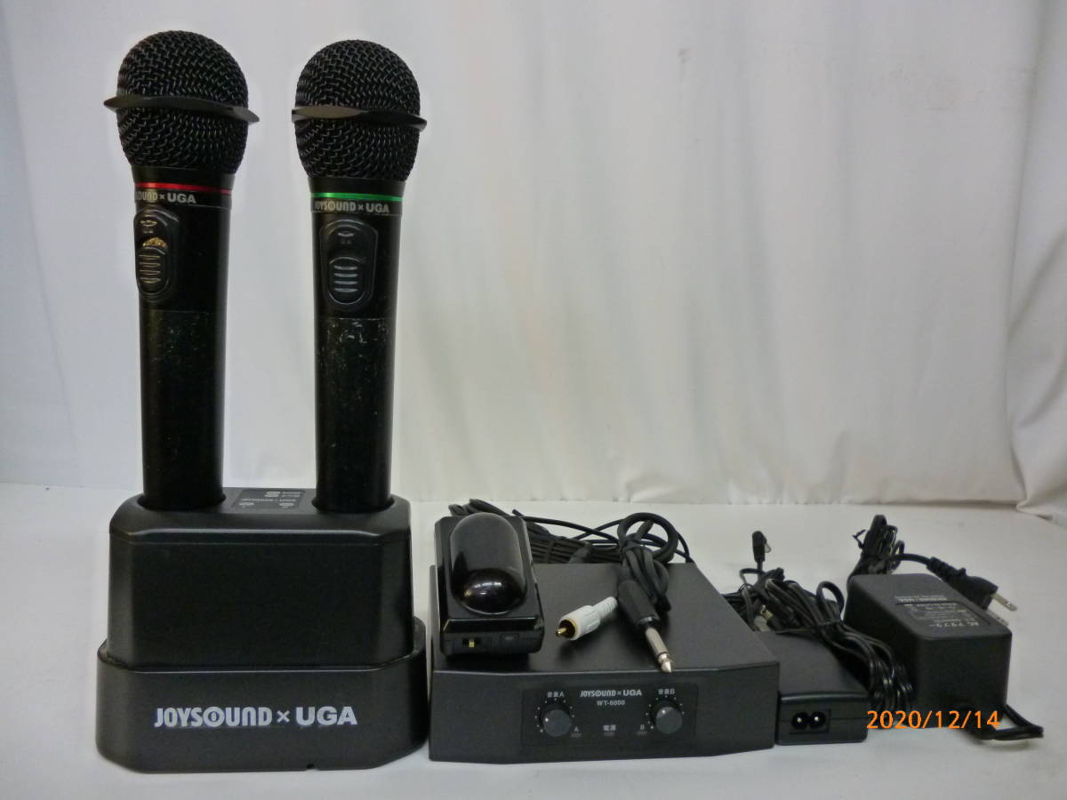 WM-610ワイヤレスマイク 2本セット JOYSOUND UGA エクシング WM-610ワイヤレスマイク 2本セット JOYSOUND UGA エクシング