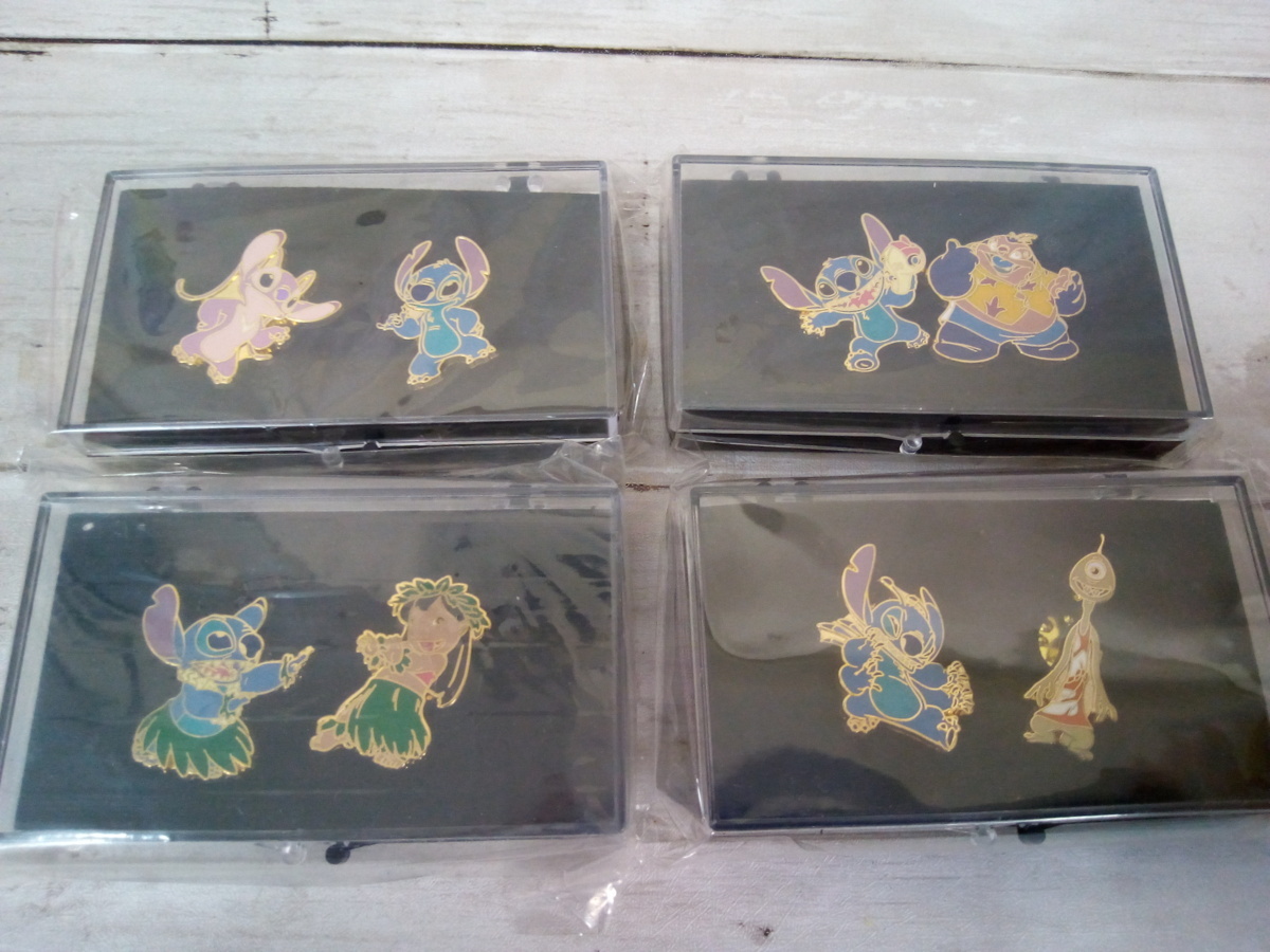 ディズニー ピンバッジ 4点 キャラクターピンバッジ リロ スティッチ エンジェル 3b17a の落札情報詳細 ヤフオク落札価格情報 オークフリー スマートフォン版
