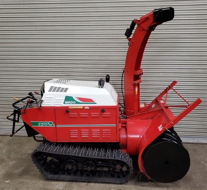 hiroyuka　ss137 ディーゼル 13馬力 除雪機 ヤンマー ワドー除雪機SS137DH整備終わりました!13馬力ディーゼルHST